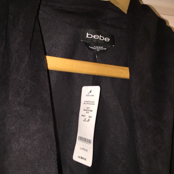 BEBE Suede Body Suit - Picture 4 of 4